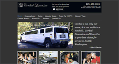 Desktop Screenshot of cordiallimousine.com